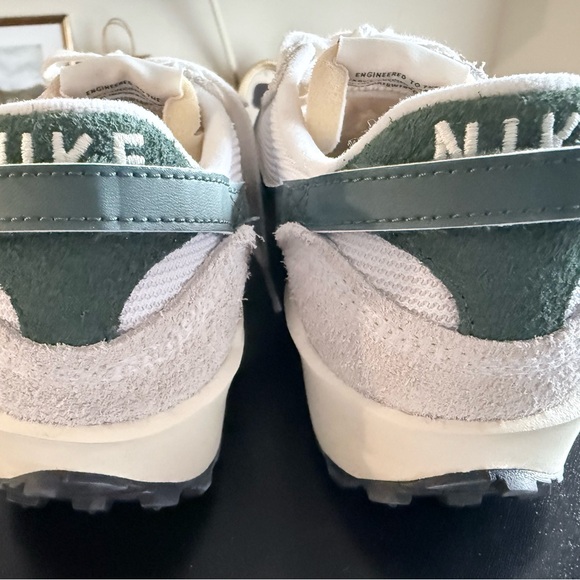 Nike Off-White and Dark Green Sneakers - Picture 3 of 3